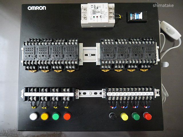 機械保全電気系実技試験検定盤 電気保全7点セット 試験本番仕様