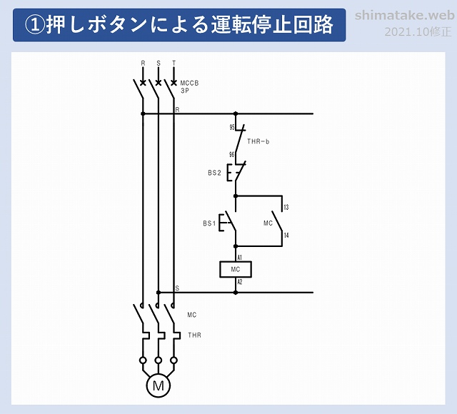 電磁接触器や電磁開閉器を使った配線例を回路図や実態配線図で紹介 電気エンジニアのツボ