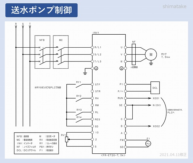 ３つの配線例を紹介 インバータを使用したモーターの配線方法 電気エンジニアのツボ