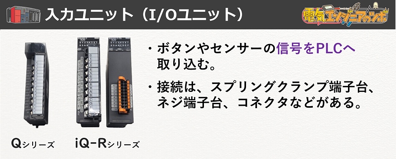 PLC構成_入力ユニット説明