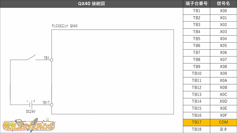 QX40接続図簡略-1